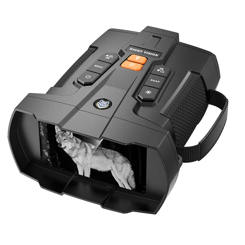 

HD 10x Zoom Digital Night Vision Goggles with 800m IR Illuminator for Outdoor Exploration - Night Vision Goggles