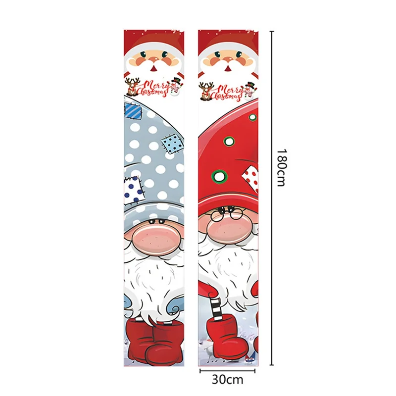 PORK-Feliz Natal. Pendure o banner. Banners decorativos de Natal para ambientes internos e externos, porta frontal e garagem