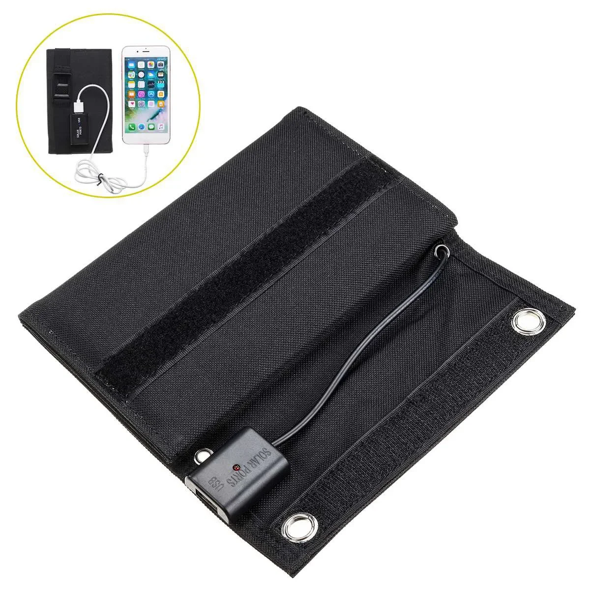 30W-600W Foldable Solar Panel Phone Charger Solar Panels Plate USB Solar Panels Power Bank for Cell Phone Camping Emergency