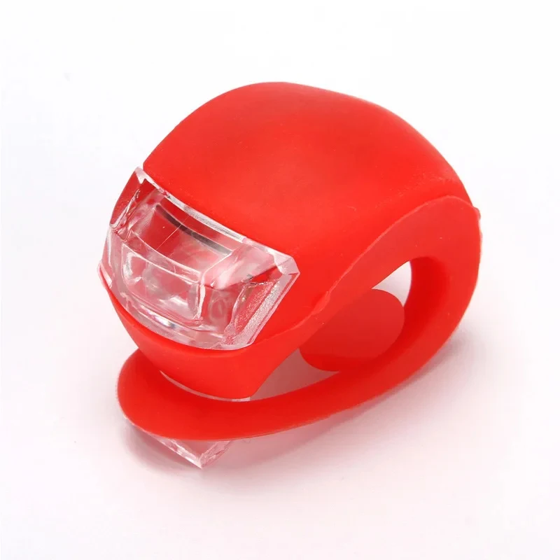 

1/2pcs Bicycle Front Light Silicone LED Head Front Rear Wheel Bike Light Waterproof Cycling Bicycle Accessories Bike Lamp