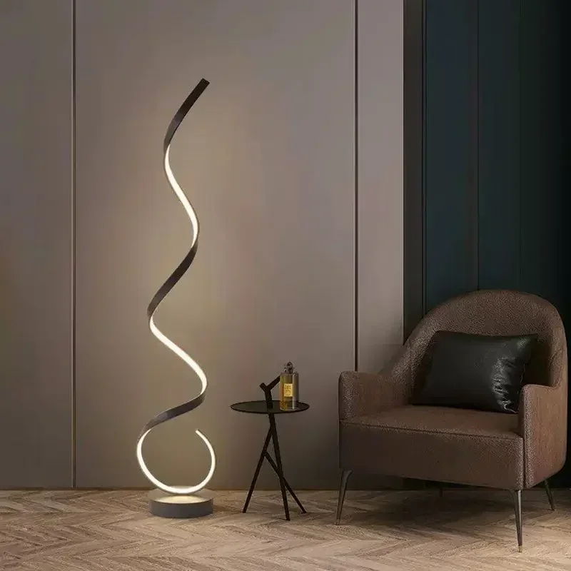 moderno led faixa lampada de assoalho minimalista quarto cabeceira preto branco flutuante luz sala sofa estudo leitura luminarias 01