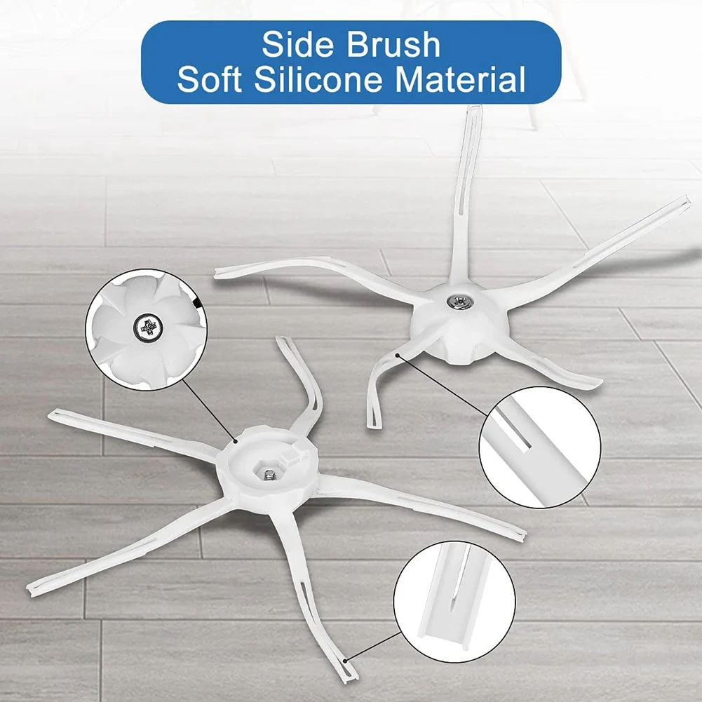 สําหรับ Roborock S7 S70 S7Max T7S T7S Plus แปรงหลัก HEPA FILTER Mop Pad อะไหล่เครื่องดูดฝุ่นอุปกรณ์เสริมสีดํา