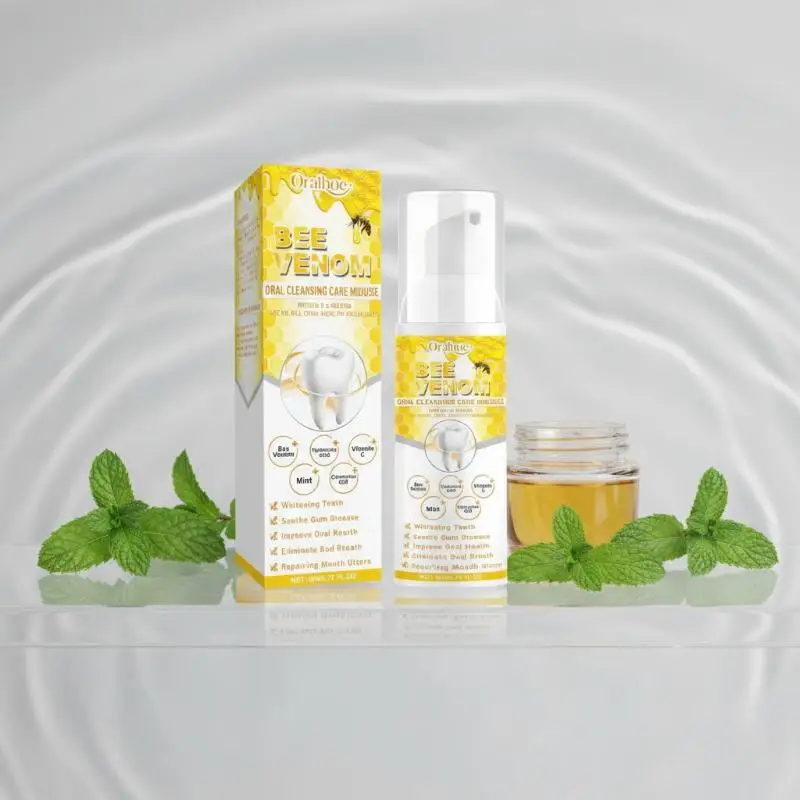 Gentle Dental Cleaning Mousse for Effective Oral  Fresh Breath Teeth Whitening Foam For Home Use