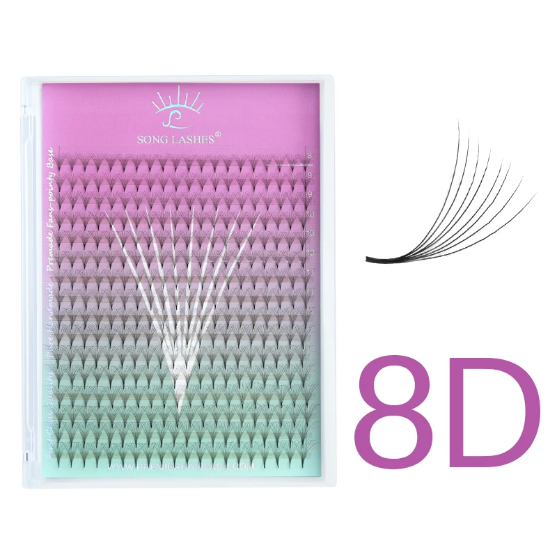 Premade Pointy Base 8D 10D Eyelash Extensions