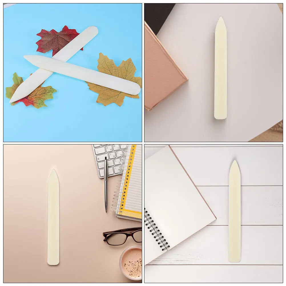 

4Pcs Plastic Scoring Folder Set Essential DIY Paper Folding Tool for Card Making Scrapbooking Bookbinding Crafting