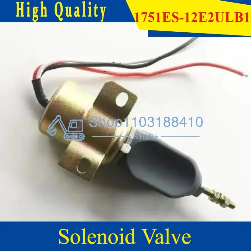 

12V 24V Solenoid Valve 1751ES-12E2ULB1 Flameout Fuel Stop Solenoid SA-3499 1751ES Shutoff shutdown solenoid cut-off