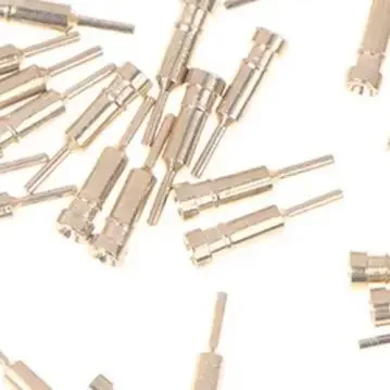 50pcs Gold Plated Brass Female Pin Socket For IN-14 QS18-12 Fluorescent Glow Discharge Tube VFD Clock DIY Electronic Component
