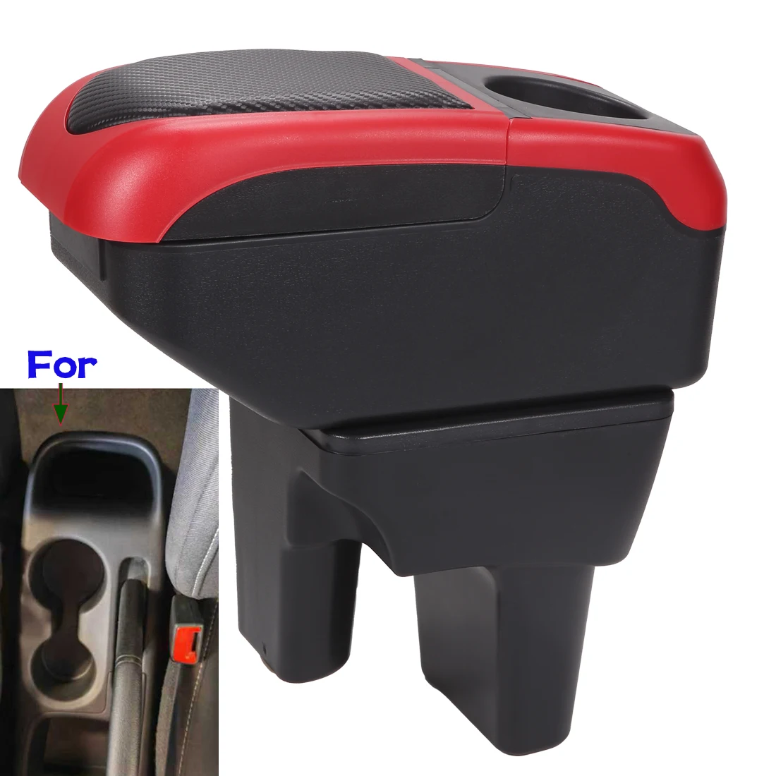 

For HYUNDAI HB20 Armrest Box For Hyundai HB20 Car Armrest Interior Parts Center Storage Box Retrofit parts Car Accessories
