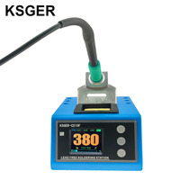 KSGER C210 Soldering Station For JBC Iron Tips Digital Auto-sleep Rapid Heating Electric Welding Tools 85W 500C