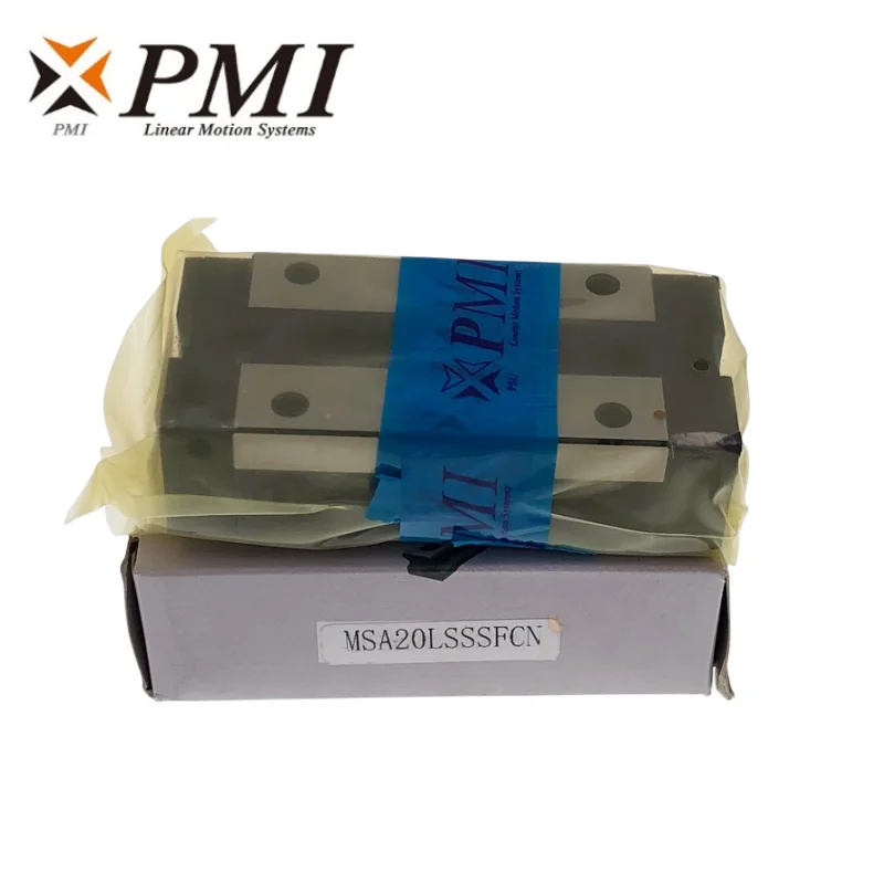 Taiwan PMI MSA20LS MSA25LS MSA30LS MSA35LS -N Linearführungsschlitten, Blocklager MSA20LSSSFCN für CNC-Fräsmaschinen – Detail 2