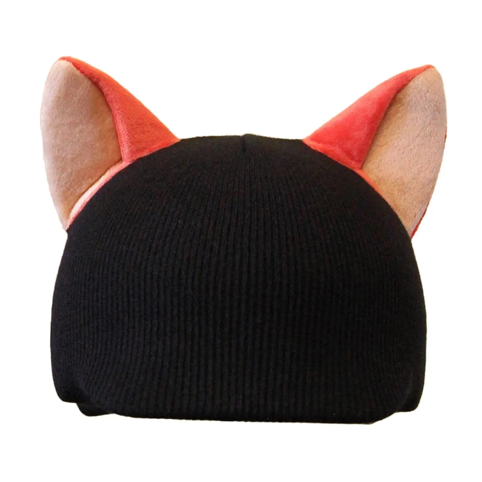 Ski Helmet Cover Creative Cute Animal Ears Design Knitted Warm Sleeve Ski Protector Universal Fit for Winter Snowboarding