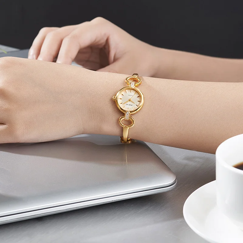 MIGE оригинальные кварцевые женские часы Miyota, водонепроницаемые женские наручные часы, модные часы с бриллиантовым кристаллом и ремешком для женщин