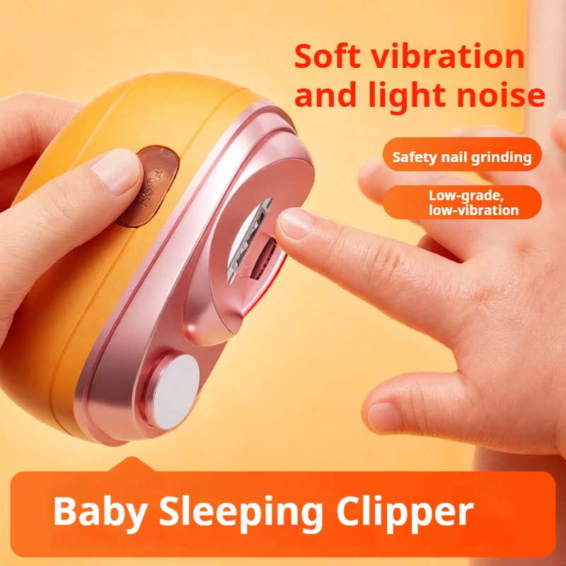 Electric Automatic Nail Clipper with Light Rechargeable Fingernail Trimmer Nail Clipper for Smooth and Safe Manicures