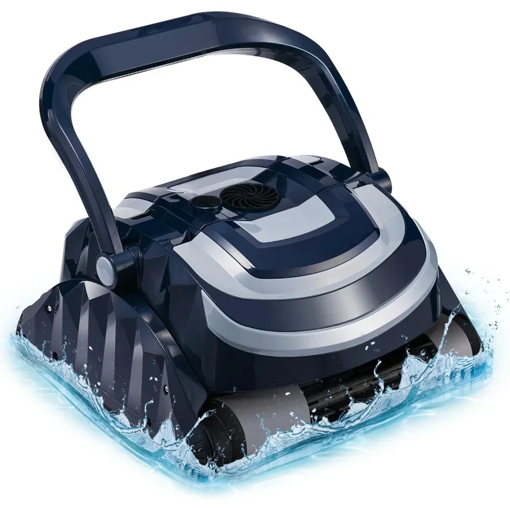 

Robotic Pool Cleaner,for Above/In-ground Pools, Pools up to 55 Ft in Length, Double Top Load Filter Basket