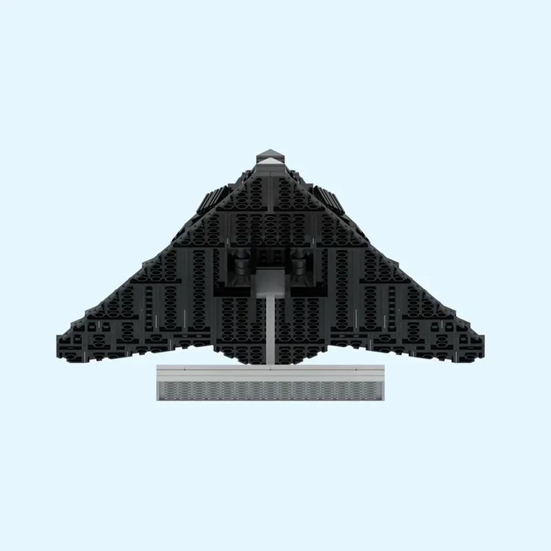 Bloques de construcción Moc modelo militar F-117 Nighthawk Fighter tecnología bloques modulares regalos juguetes de Navidad DIY conjuntos de montaje