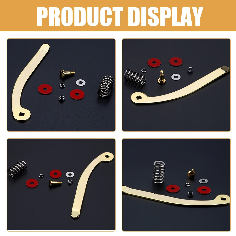 

1 Set Metal Electric Tremolo Arm Bar Whammy Lever Replacement Parts Durable Rustproof Guitar Bridge Components