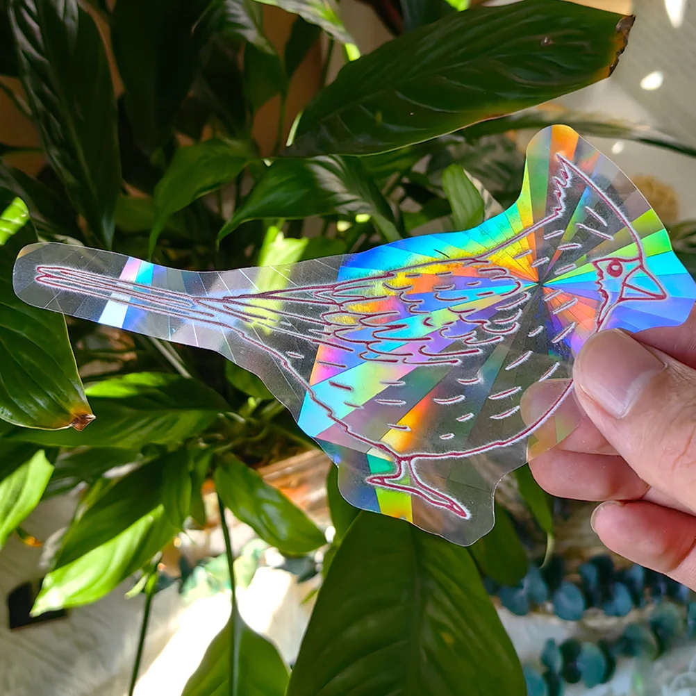 

2Pcs Sun Catcher Window Cling Vivid Room Bedroom Decor Transform Sunlight Into Rainbow PVC Window Decor