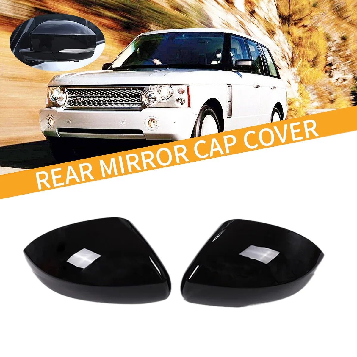 Car Rearview Mirror Cover Caps Shell Trim Frame for Sport L494 - L405 4 5 L462