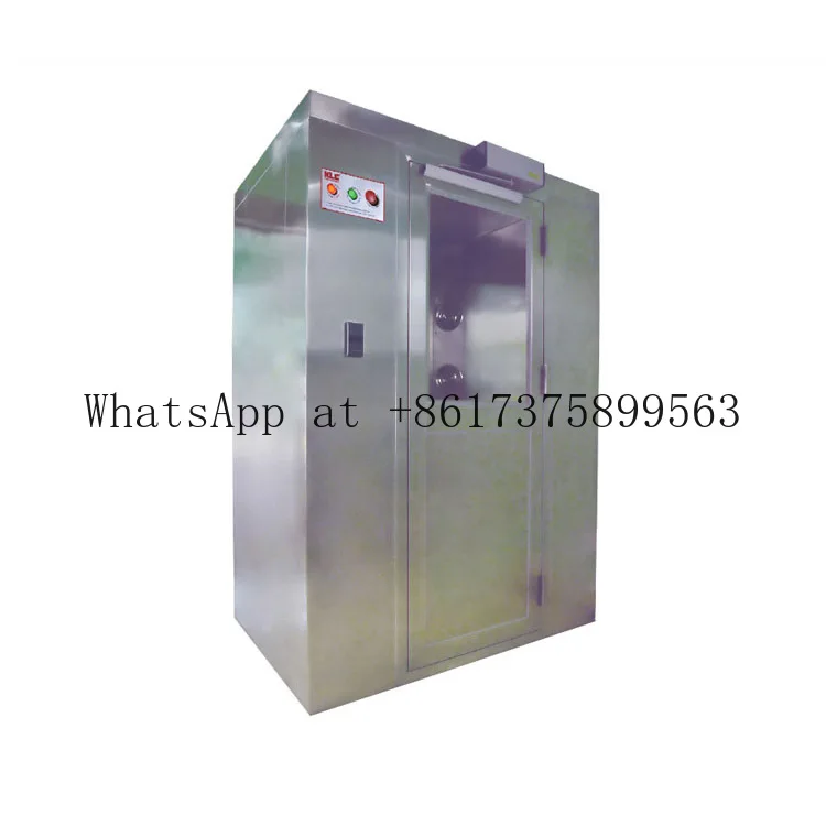 Automatic Cleanroom Air Shower with HEPA Filter Personnel Air Shower Room for Medical Laboratory Food Processing Workshop