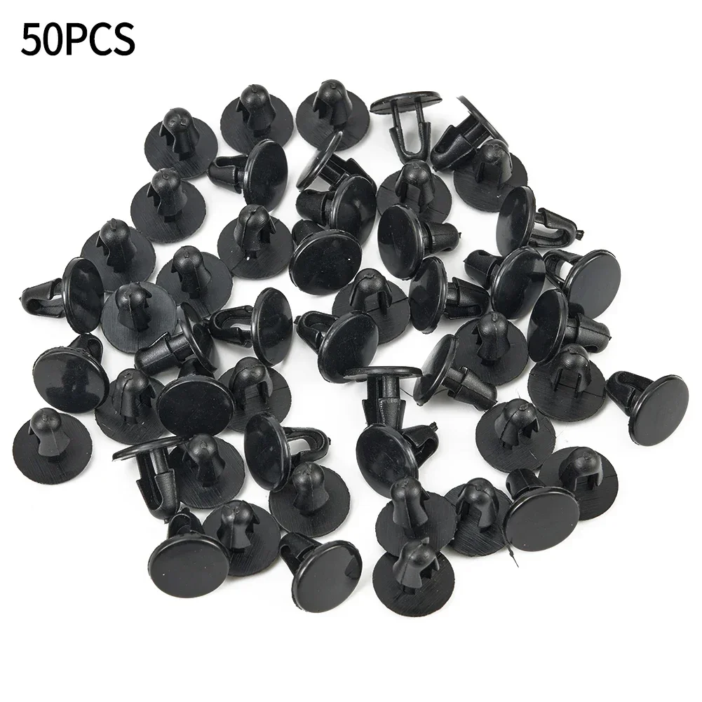 

New Practical Car Clips Clips Engine Fastener Fender Hole Panel 5mm Retainer Trim Black Wear-resistance Bumper