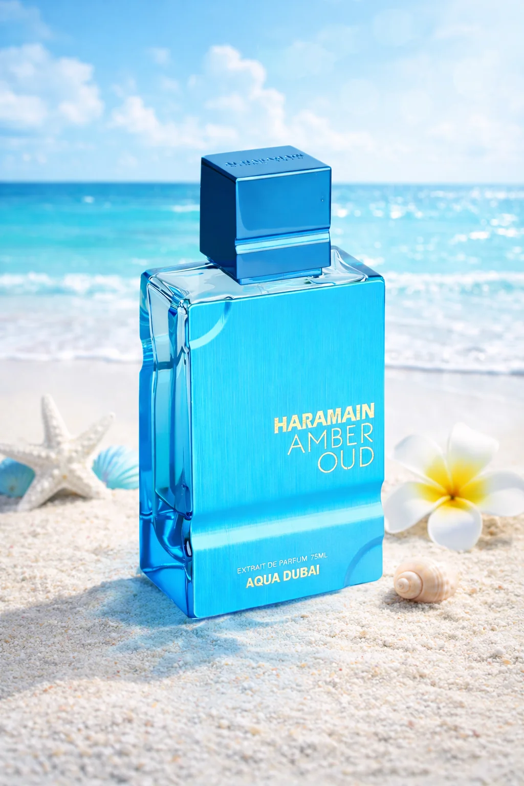 Al Haramain Aqua Dubai Perfume 60ml Extrait Unisex Fresh Marine Citrus Amber Clean Long Lasting Summer Signature Gift Spray
