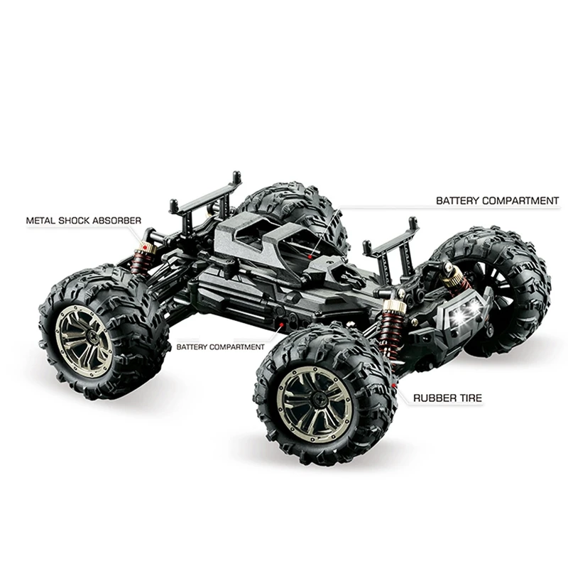 Metalowy wałek główny napęd 45-ZJ06 dla XLH Xinlehong 9145 Hosim 9145 1/20 Monster Truck części zamienne do samochodów RC