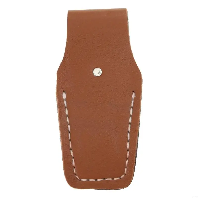Holster per corrieri per utensili in pelle resistente per idraulici e spaziosi interni C7AC