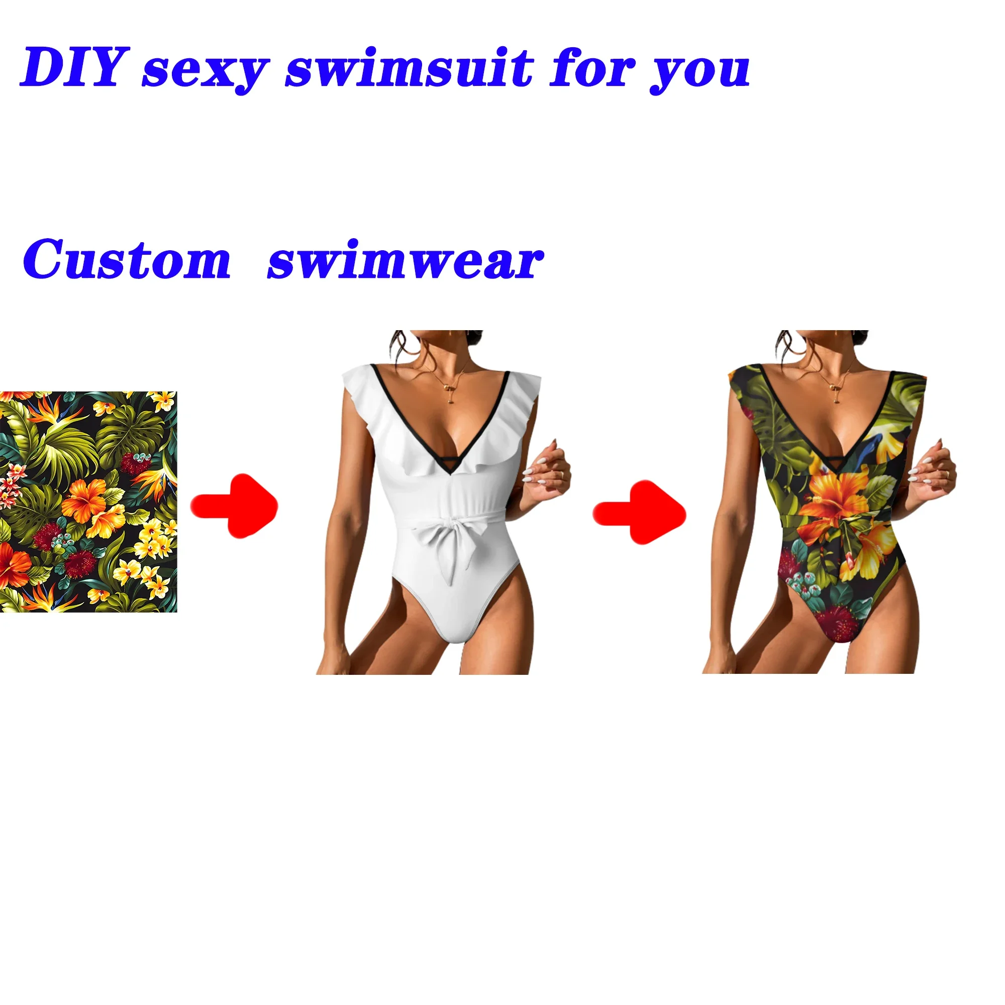 ชุดว่ายน้ําเจียมเนื้อเจียมตัว Retro Polynesian สตรี Hollowed-Out One- Piece ชุดว่ายน้ําที่กําหนดเองชาติพันธุ์พิมพ์ Tropical Surf กีฬาชุดว่ายน้ํา