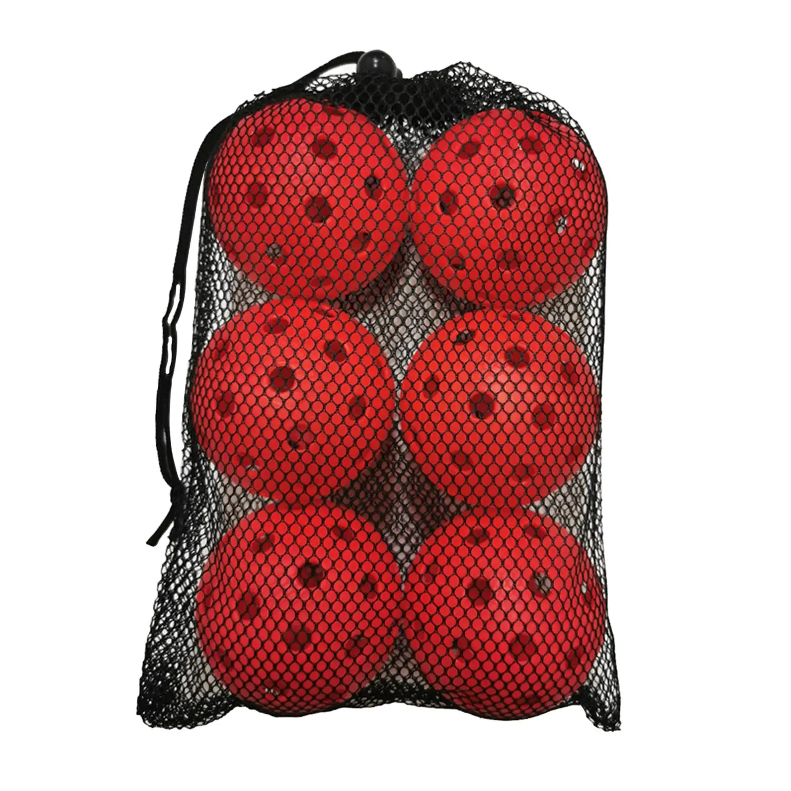 6x Pickleball Balls Official Size Ball 40 Holes Pickle Balls for Outdoor Courts