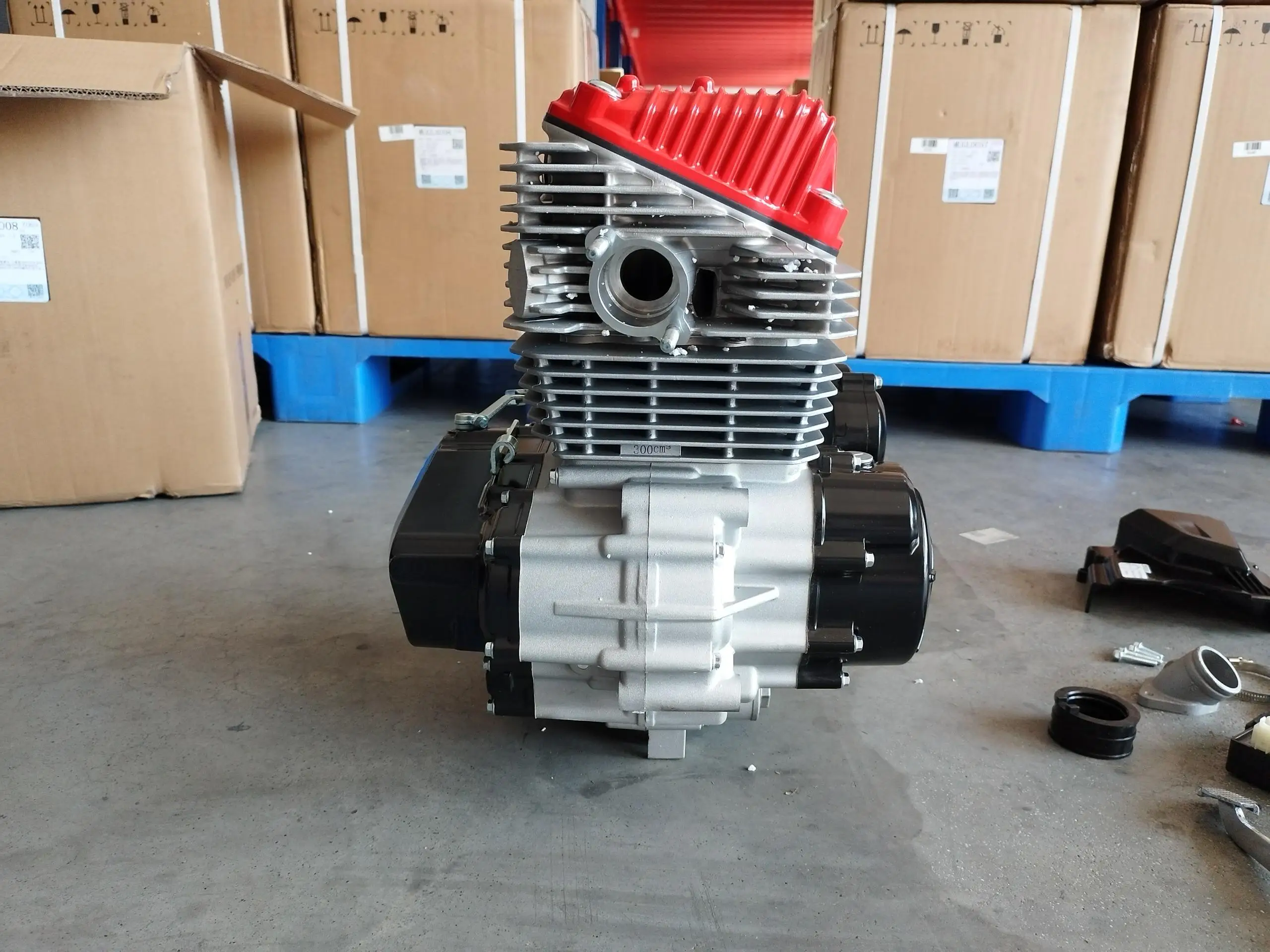 300cc Engine Zongshen CB300RL Electric Start 4 Valve 4 Stroke Zs175fmm Zongshen Engine Motorcycle Engine  6 Speed view 5
