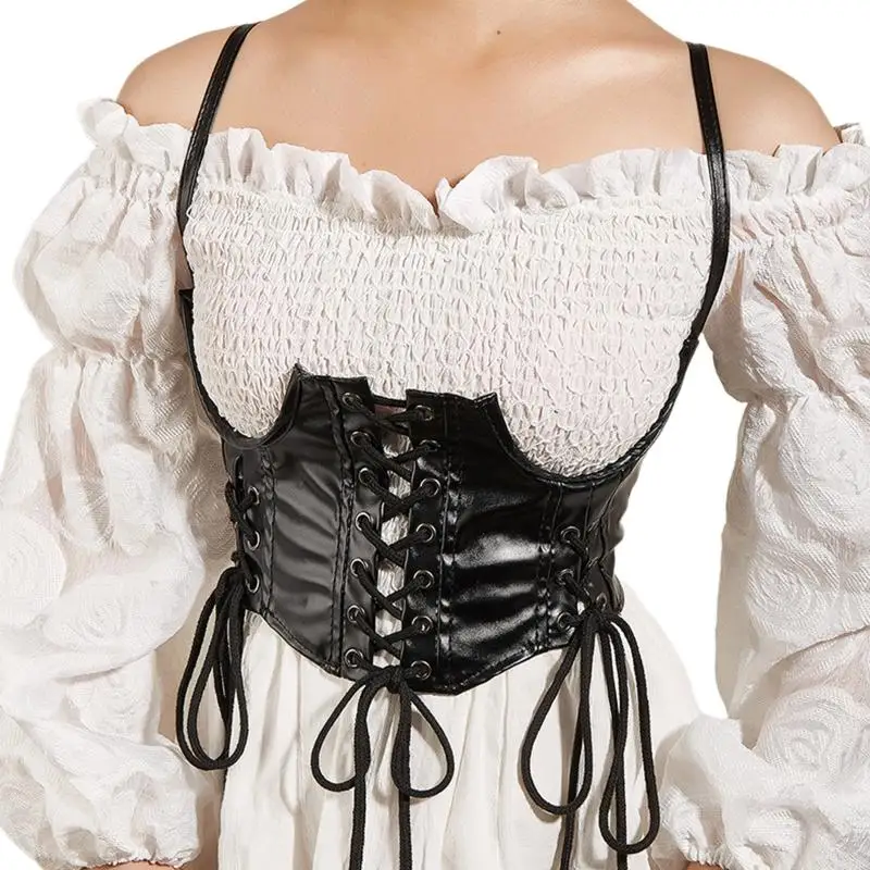 39BD Corsetto sottoseno elastico da donna Corsetto regolabile Cincher da allenamento in