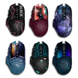 Mouse Stickers Anti-skid Lizard Skin Sweat Absorbent Handmade Stickers For Logitech G502 Gamer Mouse