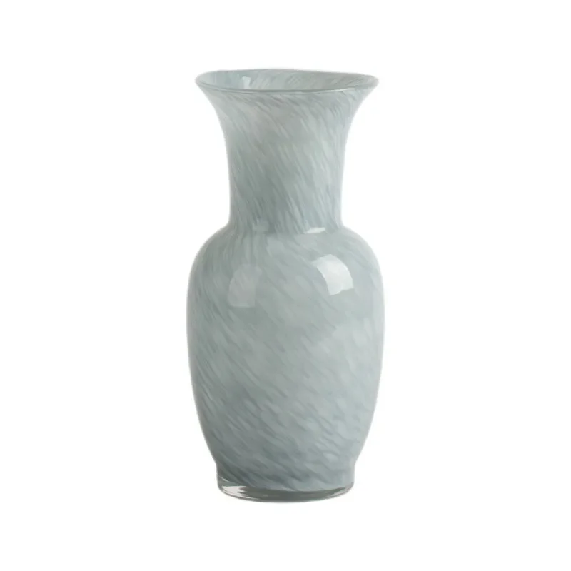 

Blue jade glazed vase ornament retro hydroponics living room desktop flower arrangement decoration flower arrangement