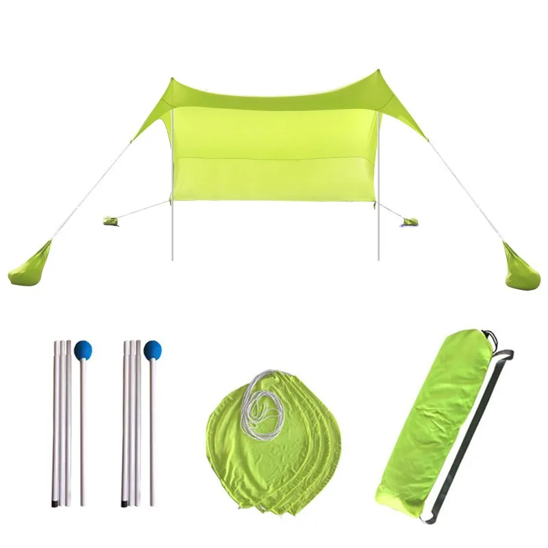 210x150cm  Canopy for Sunshade, Sunscreen, and Cooling Outdoor Beach Camping and Fishing Canopy