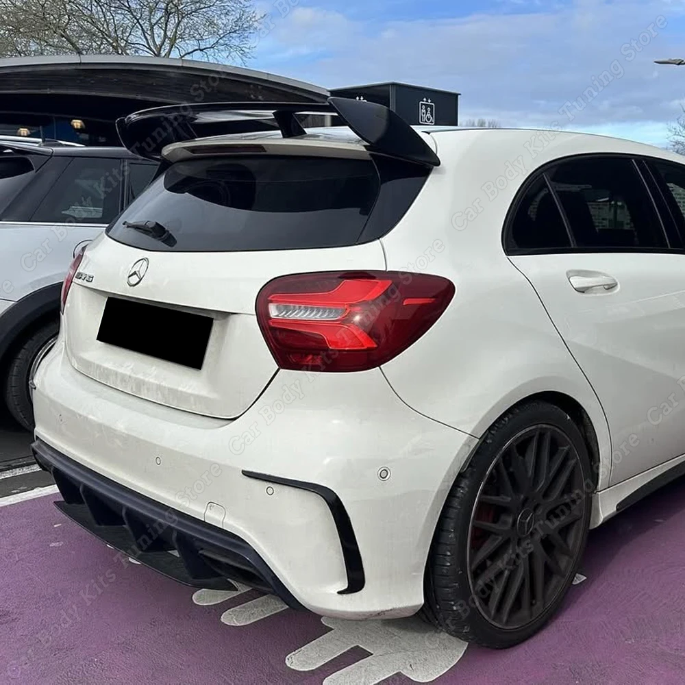 

Rear Spoiler Roof Boot Lip Wing Splitter For Mercedes Benz A Class W176 W177 A180 A200 A250 A260 A45 AMG 2013-2022 Hatchback