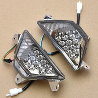 Lámpara indicadora LED, luz intermitente delantera para Kawasaki Ninja 250 300 EX250 EX300 2013-2017, Ninja 400 /KRT 400R EX400 2014-2024