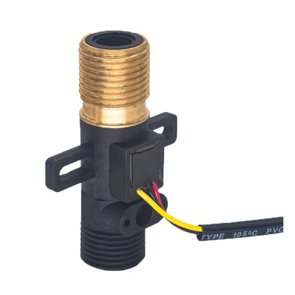 1pc Water Flow Sensor Real-Time Monitoring For Heaters & Industrial Multi-Purpose Water Flow Sensor Measurement Tools