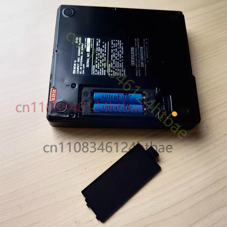 1x cubierta de batería de nailon con impresión 3D para SONY Discman D-250 D-25