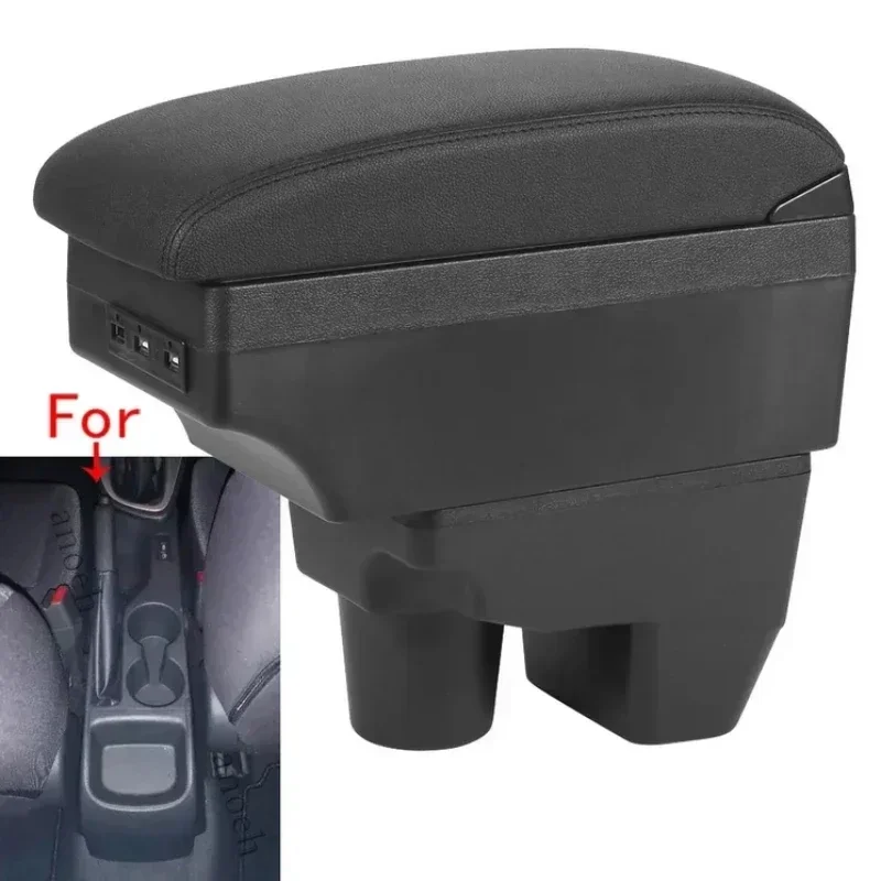 

New luxury For Toyota Yaris Armrest box For Toyota Yaris Elegant Car Armrest Storage Box Retrofit parts Interior Car Accessories