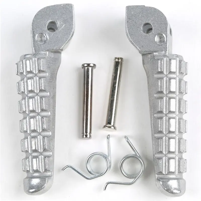 AEE5-Motorcycle Front Footrests Foot Pegs Fit For Ducati Monster 696 796 2009 2010 2011 2012 2013 2014 Small Foot Pedal