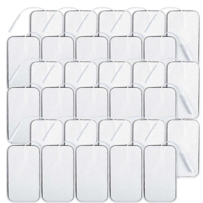 

50/100pcs Tens Electrode Pads Non-woven Physiotherapy Accessories EMS Muscle Stimulator Patch Massager Gel Electrode Patch