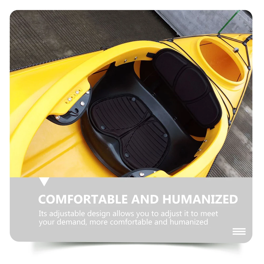 

Ergonomic Foam Back Cushion for Kayak Canoe Adjustable Seat Pad EVA Non-slip Lumbar Support Inflatable Boat Travel Accessories