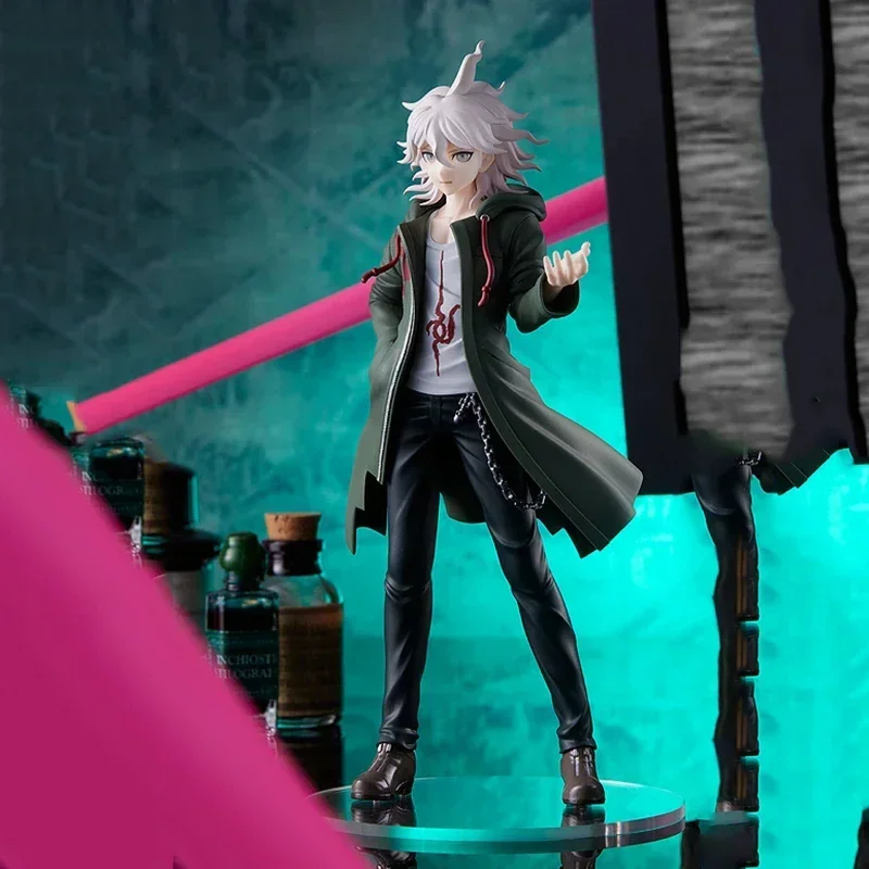 Originele Goede Glimlach GSC POP UP Danganronpa Nagito Komaeda Anime Action Figure Cartoon Collectibles Model Ornament Speelgoed Geschenken