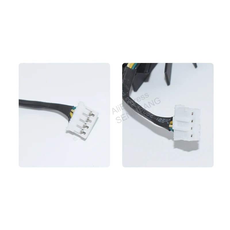 Original para AY04512UB10BB00 12V 0.22A distancia del agujero 3,4-3,4-2,6 diámetro 4,4 cm ventilador de tarjeta de cuatro cables