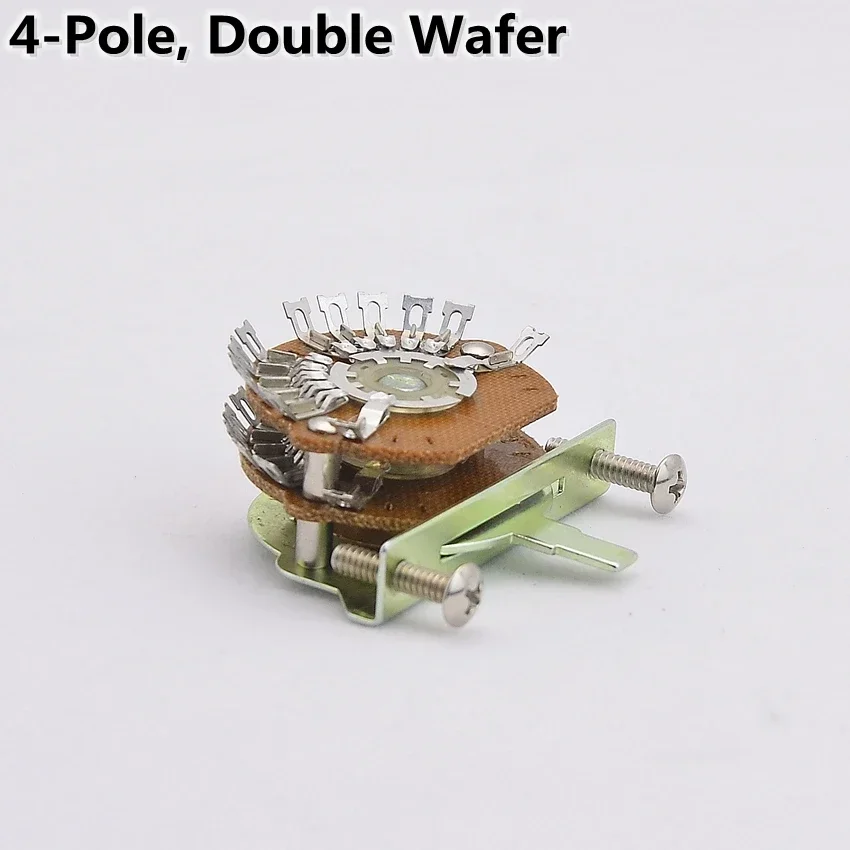 Hot Sale-1 Piece  Oak Grigsby 2-Pole Single Wafer / 4-Pole, Double Wafer 5-Way Super Switch for Electric Guitar Pickups