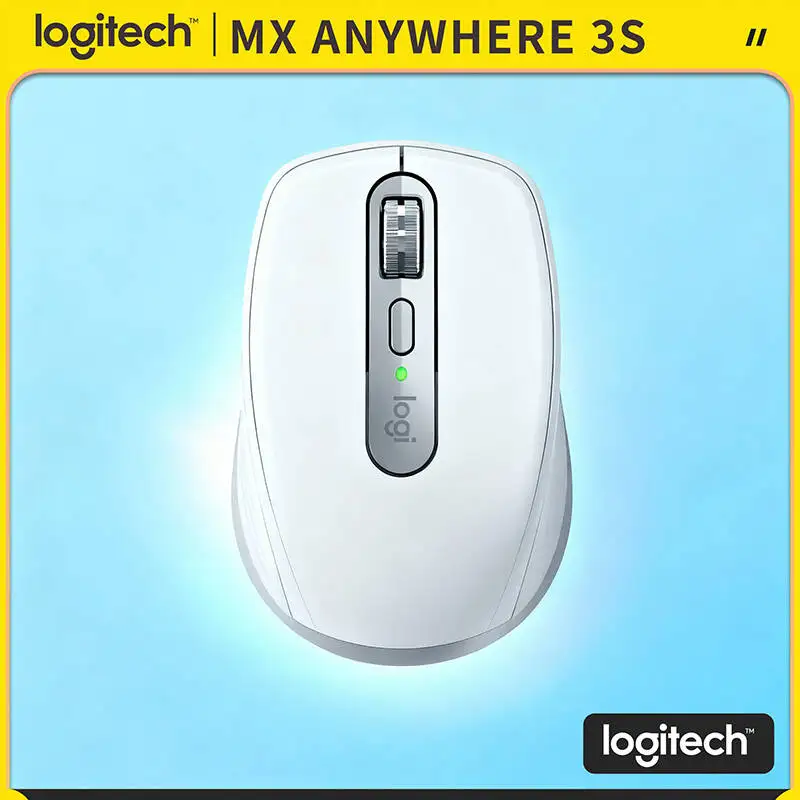 

Precision MX Anywhere 3S - 8K DPI, MagSpeed Scroll, Silent Click, Ideal for Cross-Border Business Trip & Office