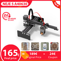 NEJE 5 A40630 50W Laser Engraver Wireless CNC Laser Engraving Cutting 3D Wood DIY Laser Cutter Printer 7.5W Output Machine Tools