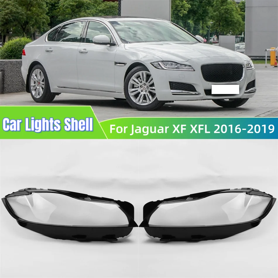 

Для Jaguar XF XFL 2016 2017 2018 2019, автомобильные фары, абажуры, корпус лампы, фары, стекло лампы