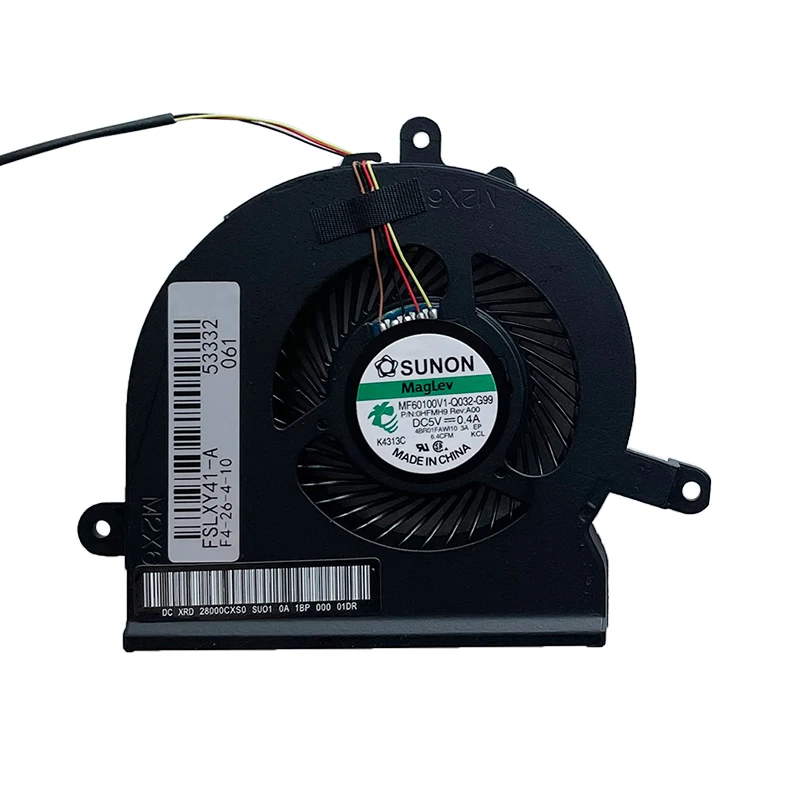 

New CPU Cooling Fan For LENOVO Lenovo Rescuer 14 15 14-ISK 15-ISK Y41 Y51 80N8 EG75080S1-C040-S9A EG75080S1-C010-S9A