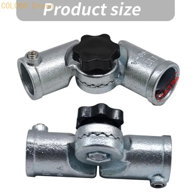 Cast Iron Angled Adjuster for 25 to 26Mm Fishing Chair Back Support System D0LD
